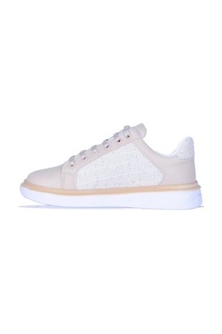 Skuaiter Skuaıter 708 Lady Kadın Sneaker Ayakkabı Bej