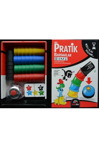 Redka Pratik Bardaklar Zeka Mantık ve Strateji (akıl Oyunları)
