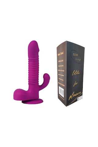 Lilitu Shop Usb Şarjlı İleri Geri Hareketli Teknolojik Vibratör Mor
