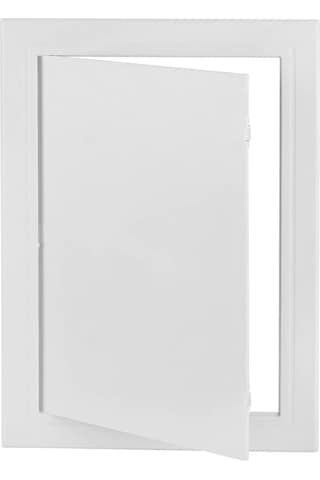 Jeehugo Beyaz Plasterboard Bakım Kapısı, 20x30 Cm Plastik Malzeme, Çıkarılabilir Menteşeli, Güçlendirilmiş Duvar Boru Bakıma Uygun