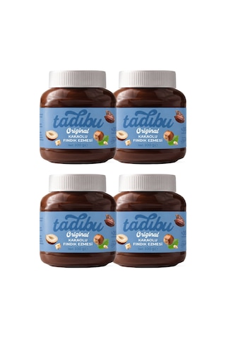 Abdurrahman Tatlıcı Tadıbu Kakaolu Fındık Ezmesi 4 x 330 G