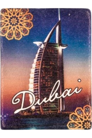Dubai Temalı Taş Magnet