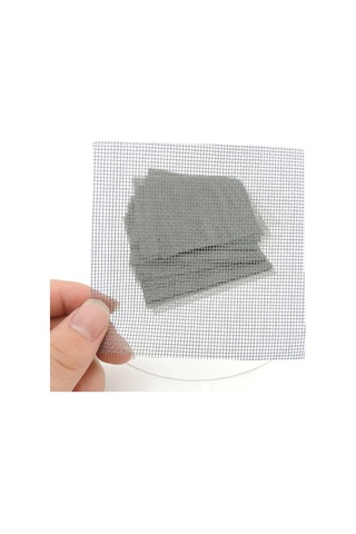 50 Adet-bitki Drenaj Ekranları Cam Elyaf Kareler Taşınabilir Sızdırmazlık Bonsai Anti Korozyon Conta Saksı Örgü Pedi Alt Izgara Mat