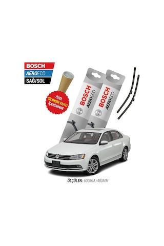 Bosch Aeroeco Vw Jetta Muz Silecek (2011-2019)