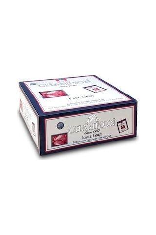 Champion Earl Grey Bergamot Aromalı Siyah Bardak Poşet Çay 100 x 2 G