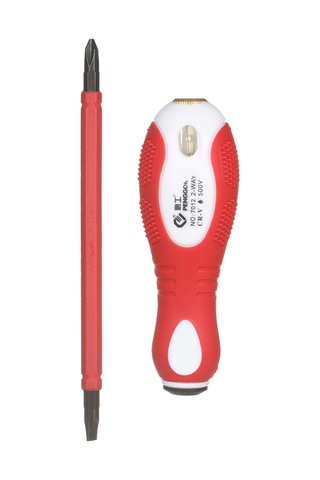 500v İzoleli 2'si 1 Arada Tornavida Voltaj Test Cihazı