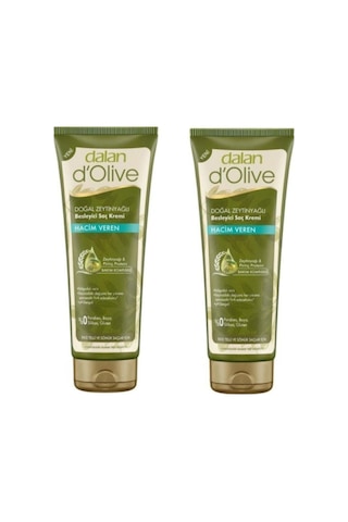 D'olive Zeytinyağlı Hacim Veren Ince Telli Ve Sönük Saçalar Için Saç Kremi 200 Ml X 2 Adet