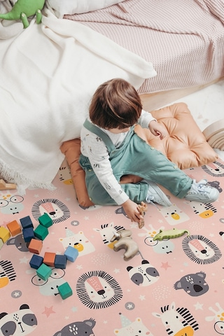 Cute 100x150 cm Oyun Matı Bebek ve Çocuk Halısı