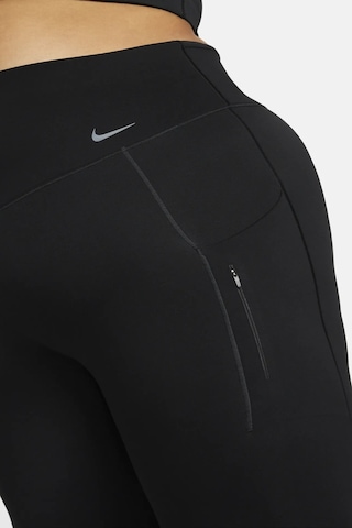Nike Go Firm-support High-waisted Full-legth Plus Size Womens Tight Kadın Koşu Antreman Taytı Siyah