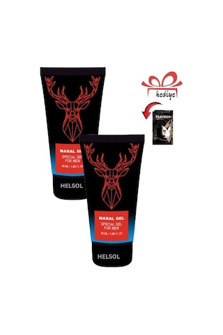 Maral Erkeklere Güç Ve Geciktiricili Etkili Bakım Ve Masaj Jeli 50 Ml X 2 Adet + Lubricant İle