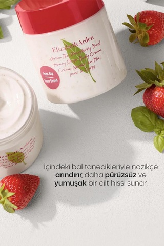 Elizabeth Arden Green Tea Strawberry Basil Honey Drops Vücut Kremi 500 ML