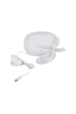 Xiyyadms Usb Beslemeli Led Şeftali Neon Işığı - Odalar, Partiler, Mağazalar İçin Duvar Dekorasyon Aydınlatması Diğer