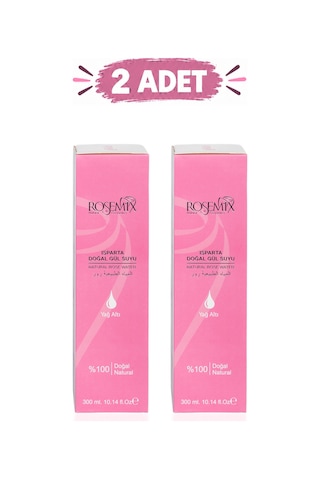 Rosemix - 166 - - Doğal Gülsuyu 300 Ml - 2 Adetlik - Shopgpt - Set Ürün