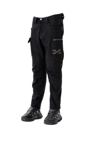 Motofit-Emporium Comfort Softshell Polarlı Motorcu Pantolonu Siyah