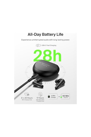 Belkin AUC015 Bluetooth 5.4 Kulak İçi Kulaklık