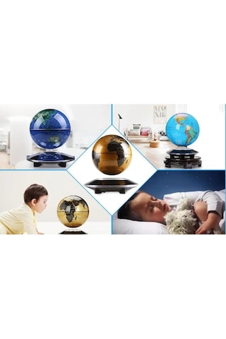 Manyetik Dünya Küre Işıklı