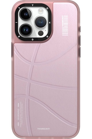Apple Uyumlu iPhone 15 Pro Max Kılıf Magsafe Şarj Özellikli Youngkit Backboard Serisi Leather Siyah