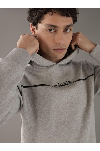 Calvin Klein Calvın Kleın Erkek Sweatshırt K10k114338-p6t K10k114338-p6t Gri Gri