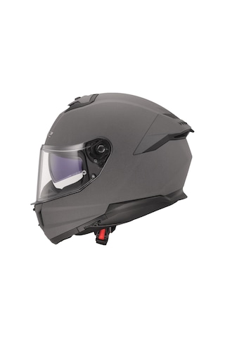 Ls2 Stream 2 Mat Concrete Kapalı Kask Mat Gri