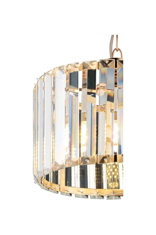 Luna Lighting Modern Luxury Kristal Gold Avize LUNAİ18073-800-S Gold Sarı