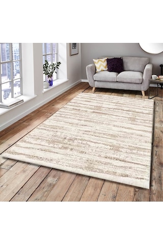 Brillant Latex Kaymaz Taban Halı-Kumsal Hl11250.801-(130X190)