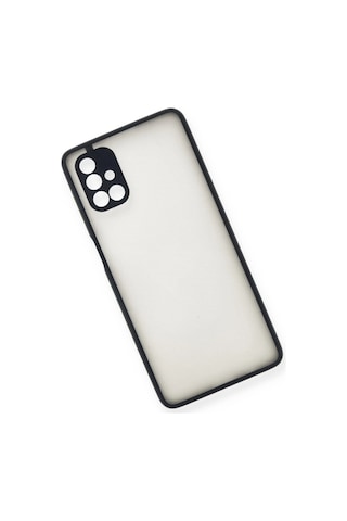 Gld-spt- Newface Samsung Uyumlu Galaxy M51 Kılıf Montreal Silikon Kapak - Lacivert