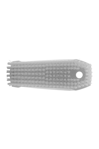 6440, Beyaz - 64405 Tırnak Fırçası, Polyester, 2,5 Cm - 2,5 Cm X 10 Cm - 1,3 Cm, Beyaz