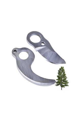 Symbee Sk5 Karbon Çelik Bahçe Budama Bıçağı Uçları - 30mm Tam Set Hareketli + Sabit Bıçak - Orman Meyve Sebze Kesim Aletleri Erişkinler İçin