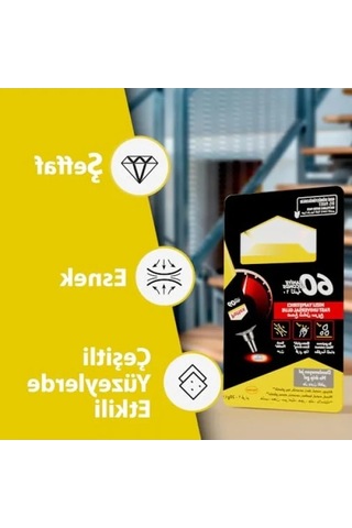 60 Saniyede Güçlü Yapıştırıcı Çok Amaçlı Hızlı Yapıştırıcı, 20g Tüp