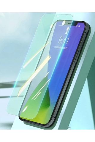 Baseus İphone 12/ 12 Pro 6.1 0.30mm Full Tempered Cam Ekran Koruyucu 2set Anti-bluelight- 5775