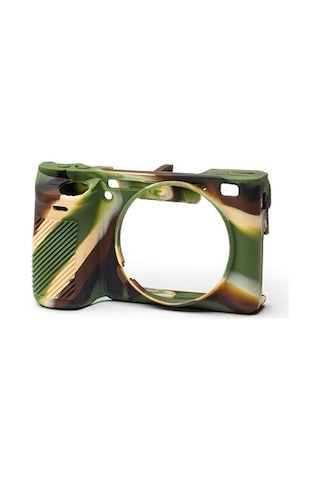 Easycover Sony A6500 Silikon Kılıf Ecsa6500C (Kamuflaj)