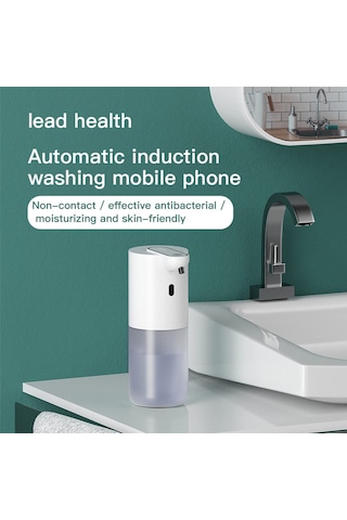 Qfdr Otomatik Sabun Dispenseri, 400 Ml Şarj Edilebilir