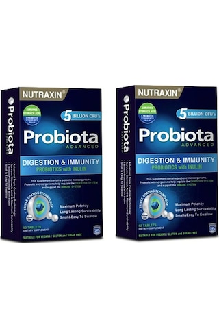 Probiota Advanced 60 Tablet 2 Adet Probiota Advanced 60 Tablet 2 Adet
