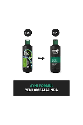 Tto Thermal Black Saç ve Vücut Şampuanı 500 ML
