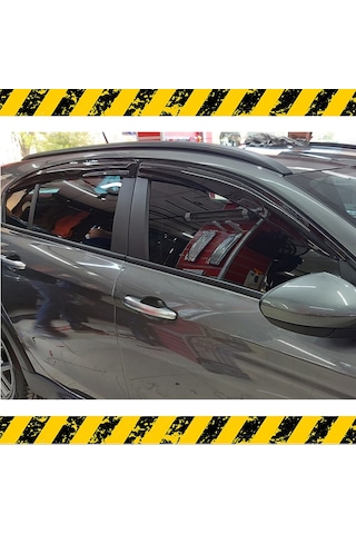 Fiat Egea Cross Mügen Cam Rüzgarlığı 2021 Sonrası 4 Lü Set N11.12263