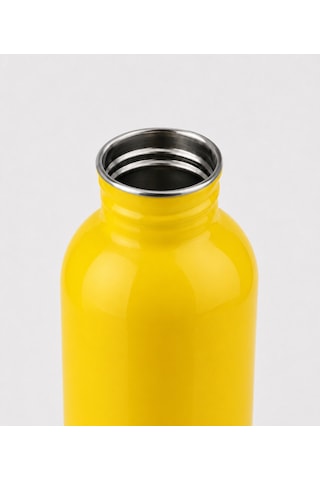 Mamawata Yellow Paslanmaz Çelik Matara 500 Ml Ultra Hafif Sızdırmaz Suluk Sarı