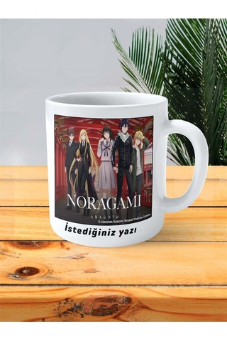 Noragami Baskılı Kupa Bardak Kişiye Özel Model 2 Çok Renkli