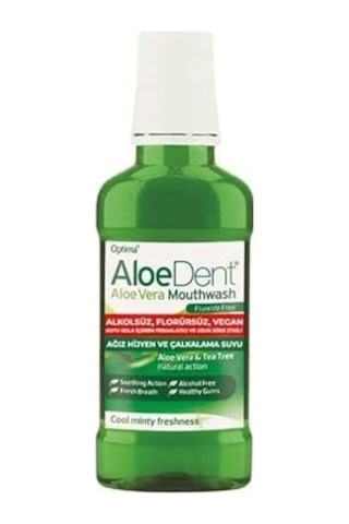 Aloe Dent Alkolsüz Ve Florürsüz Ağız Kokusu Önleyici Doğal Ağız Bakım Suyu - 250 Ml