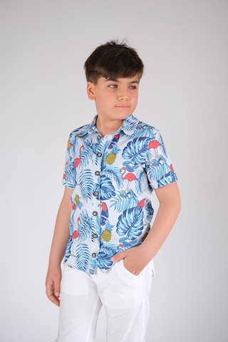 Pamuk Gömlek Hawaii Punky Animals 2022-B-0001