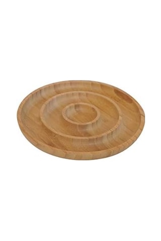 Bambum Fufu 3 Bölmeli Kahvaltılık & Çerezlik 12x8,5 Cm - Derinlik 3 Cm