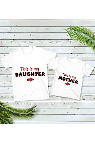 Bk Gift 2li Anne-kız Kombin Tişört Seti-2, Anneye Hediye, Anneler Günü Hediyeleri Kobitmeyencom30575 Bk Gift
