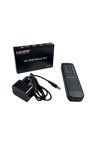 Novacom Nvc-hdmx4 4x2 Hdmı Matrix 4k 60hz