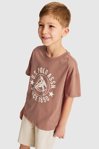 U.s. Polo Assn. Erkek Çocuk Pudra Tişört 50327009-vr042