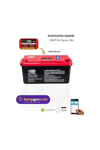 Outdo 12 Volt 200 Amper Lityum Akü Huawei Lithium Battery
