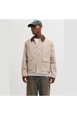 Jack & Jones Skills Barn Erkek Bej Ceket 12291660-ccy Krem