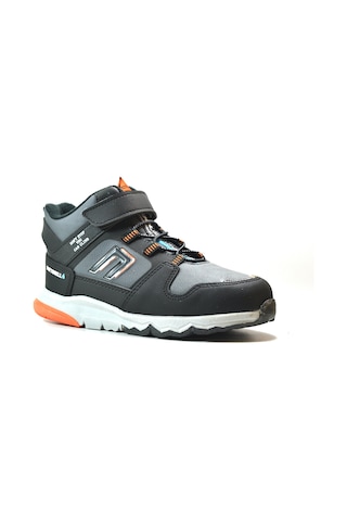 Cool Siyah Turuncu Cırtlı Soft Shell Outdoor Erkek Çocuk Bot Siyah - Turuncu