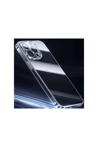Apple Uyumlu iPhone 15 Plus Corning Serisi Silikon Kılıf + Tempered Ekran Koruyucu Set- 5775 - Karbul1666-889 Şeffaf 2 Şeffaf 2