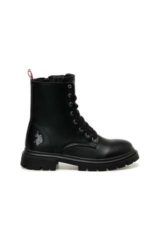 U.s. Polo Assn. Halles 3pr Siyah Kadın Biker Bot 000000000101468795 Siyah