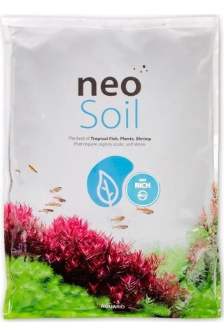Aquario Neo No Co2 Rich Plants Soil Powder 8lt