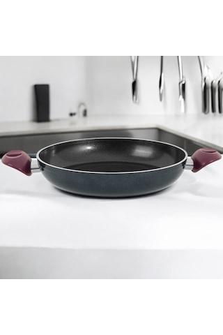 Akdeniz 30 Cm Çift Kulplu Ezme Tava